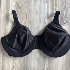 Bali Black Balconette Full Coverage High Support Bra Size 40DDD 40F
